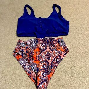 NWOT Two piece swimsuit!